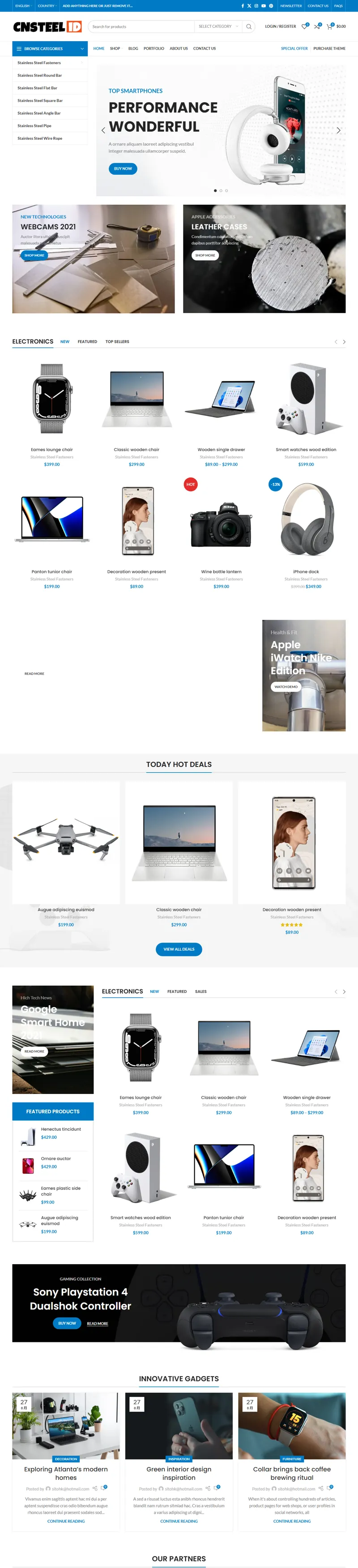 cnsteel.id 网页长截图